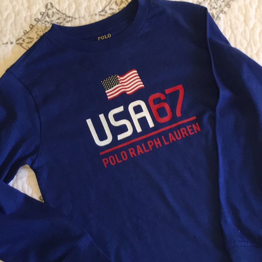 Ralph Lauren Polo Boys size 7 long sleeve shirt